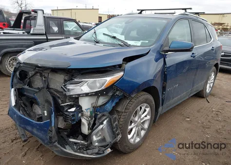 2020 Chevrolet Equinox Fwd Lt 1.5L Turbo из США, поврежденный, VIN 3GNAXKEV1LL289405